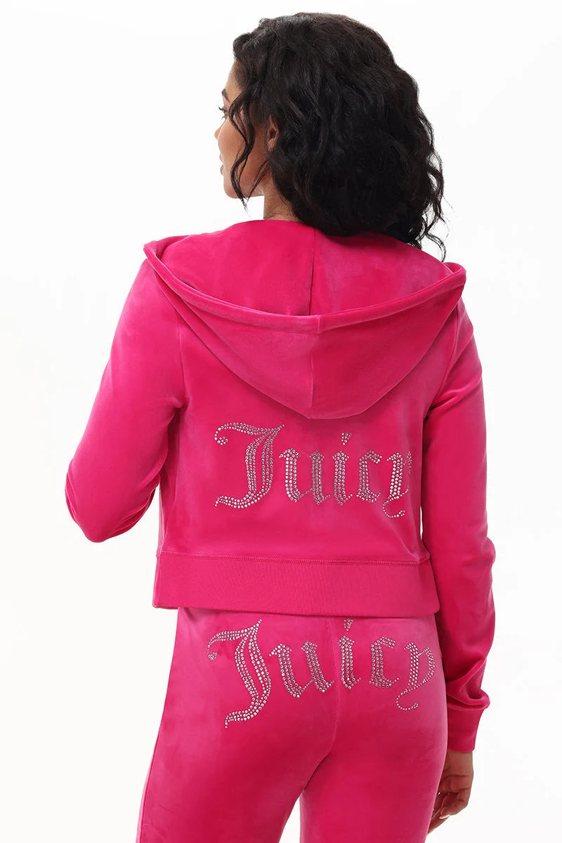 Tuta in Velluto con Strass