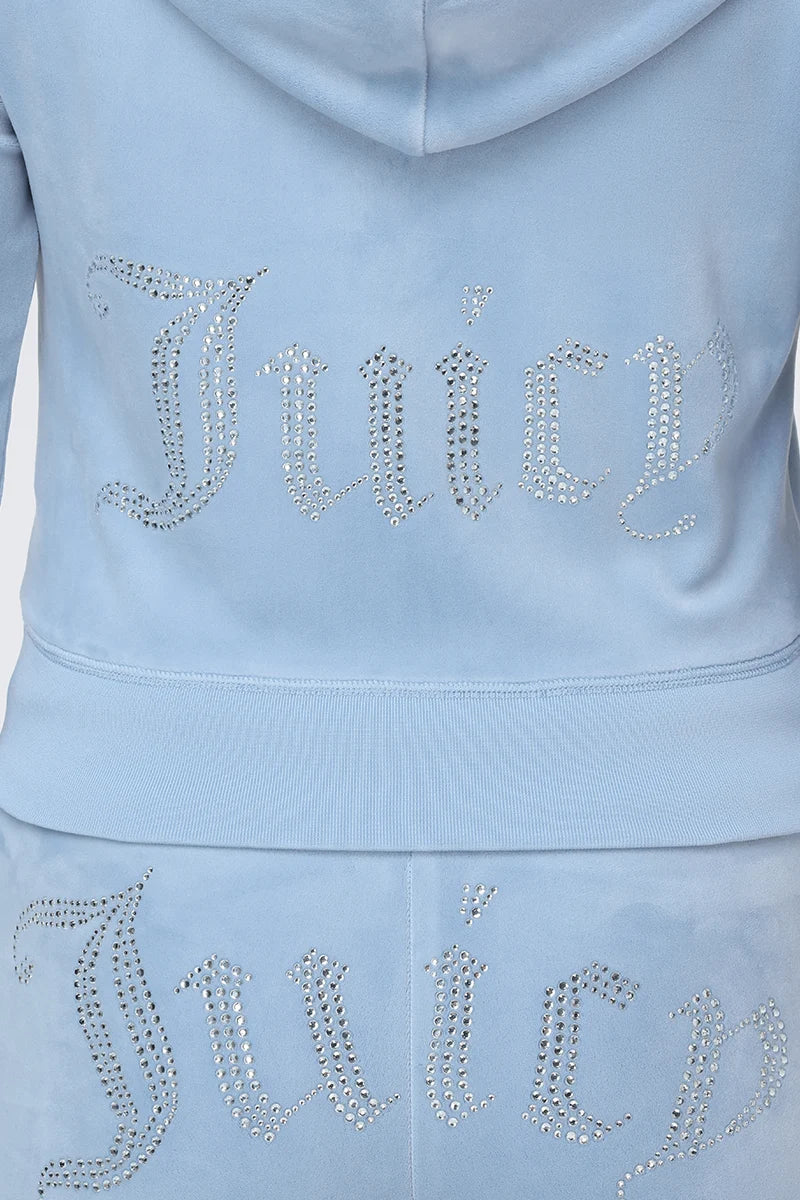 Tuta in Velluto con Strass