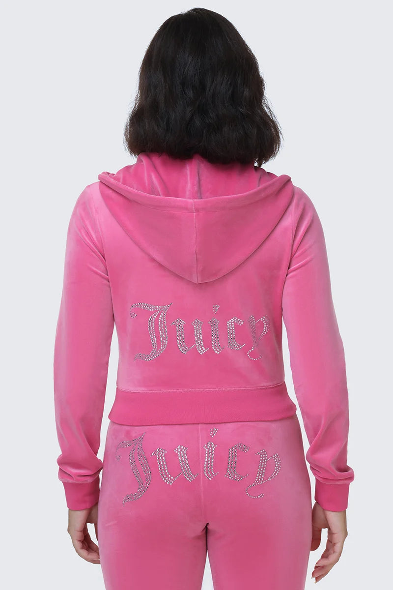 Tuta in Velluto con Strass
